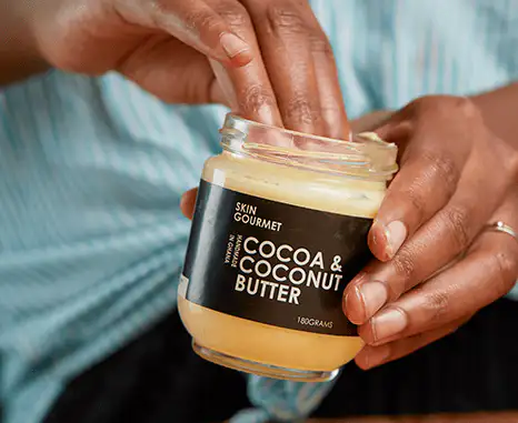 Hand dipped in skin gourmet cocoa butter